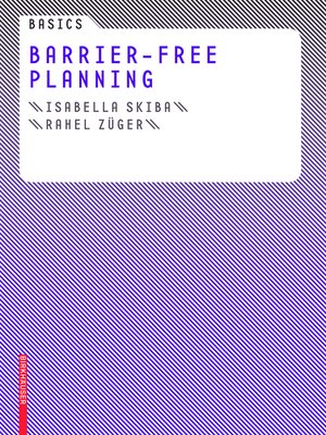 cover image of Basics Barrier-Free Planning